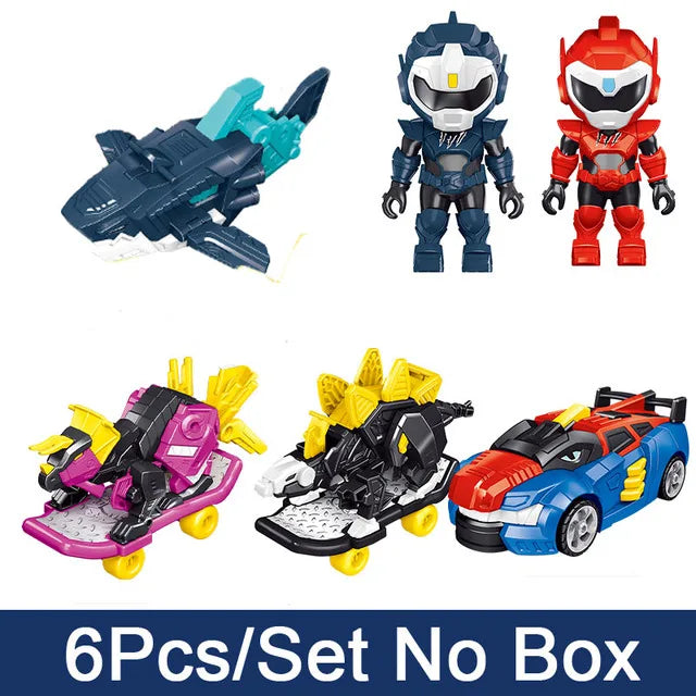 Korea Anime Mini Force Super Dino Power Car Dinosaur Model Action Figures Dolls MiniForce X Collection Toys Children Gift