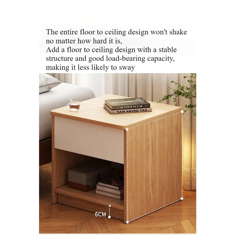 Bedside table Modern simple bedroom Simple hotel special small bedside rack Household locker Storage cabinet