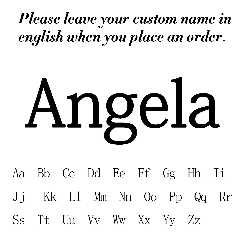 My Shape Custom Name Sparkling Necklaces Stainless Steel Customized Bling Frosted Pendants Personalized Name Chain Jewelry Gifts