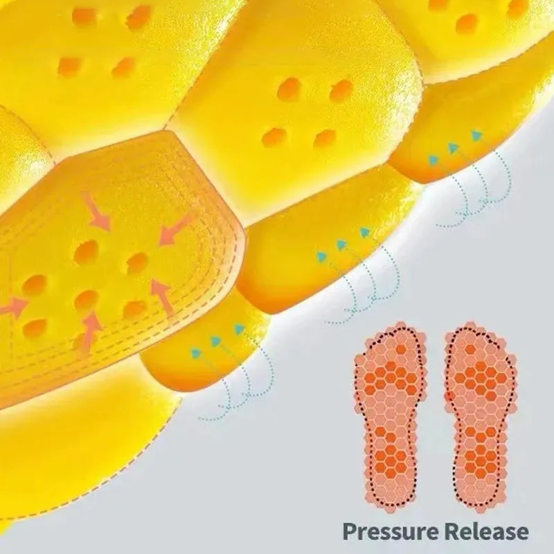Soft Shoe Pads Support Shock Absorption Cushion Work Comfort Orthotic Insoles for Men Women Heavy Duty Support Pain Relief