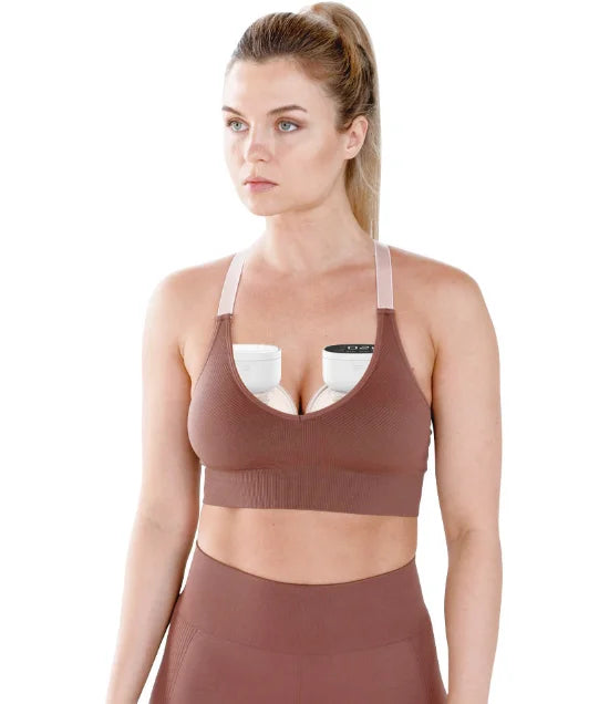 New Wearable Electric Breast Pump Painless Double-Sided, Fully Automatic And Hands-Free Breast Milk Collector Sells Well.