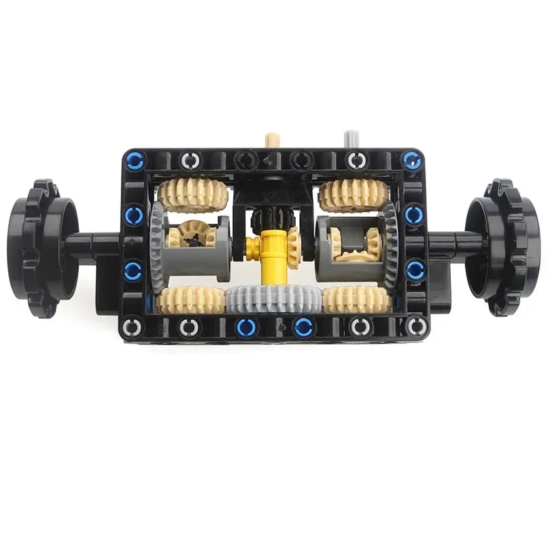 MOC-19788 Tank Remote Control Steering System Building Blocks Kit with L Motors 66pcs ABS Educational STEM Toys Bricks Kids Gift