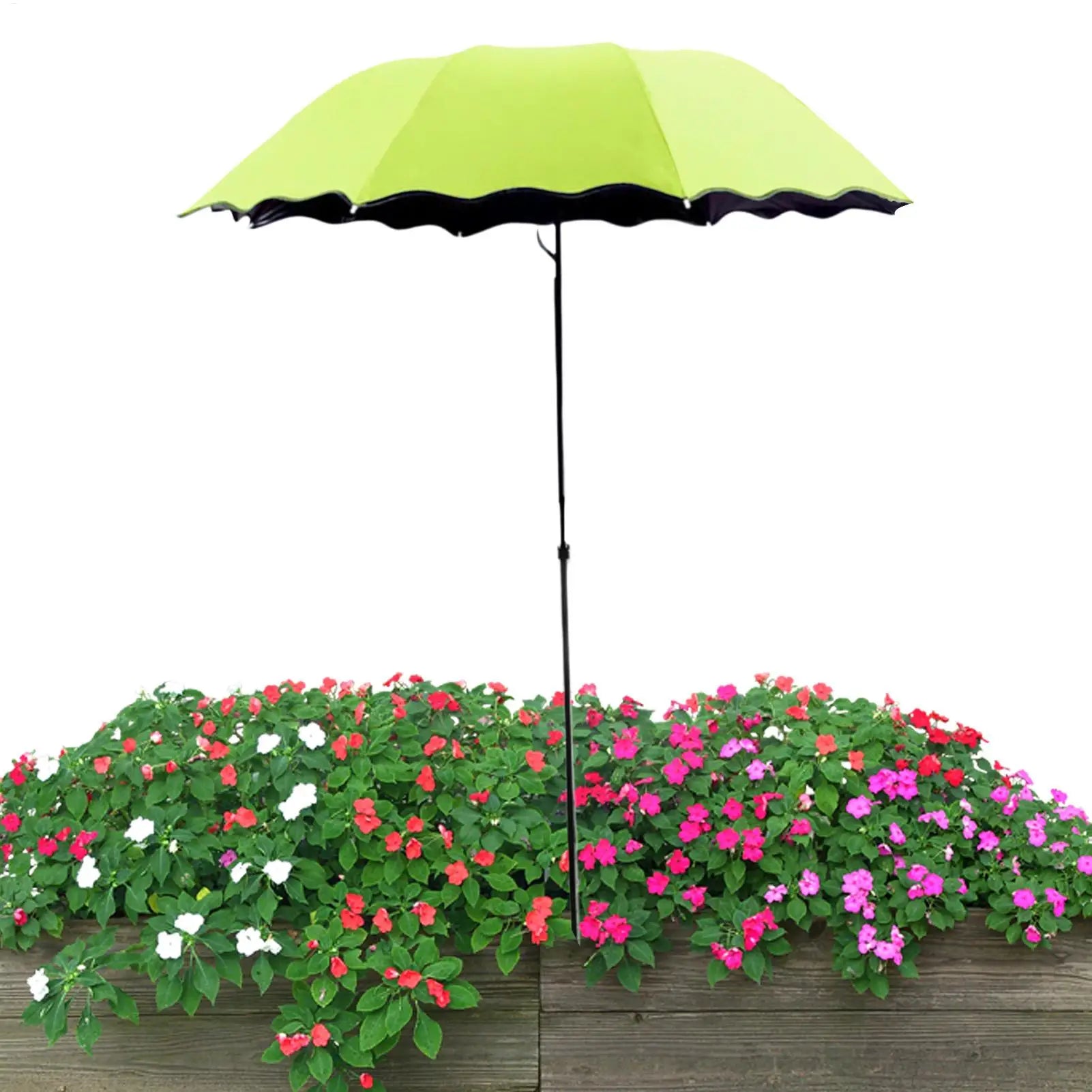 Plant Umbrella Flowers Outdoor Sun Protection Patio Plants Umbrella for Gardeners Outside Yard Patio Porch Backyard Deck Balcony