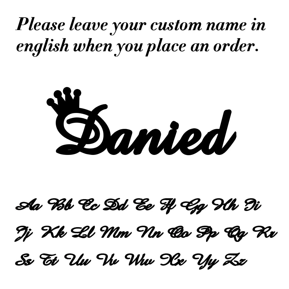 My Shape Custom Name Sparkling Necklaces Stainless Steel Customized Bling Frosted Pendants Personalized Name Chain Jewelry Gifts