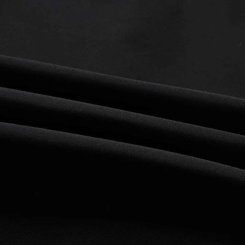 New Fashion Sports Shorts Men Elastic Waist Shorts Male Breathable Quick Dry Comfortable Men's Short Pants Men Bottom Black XXXL