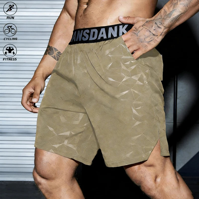 Men Running Shorts Summer Sportswear Male Football Clothing Gym Fitness Tracksuit Jogging Training Shorts Sport Short Pant Men