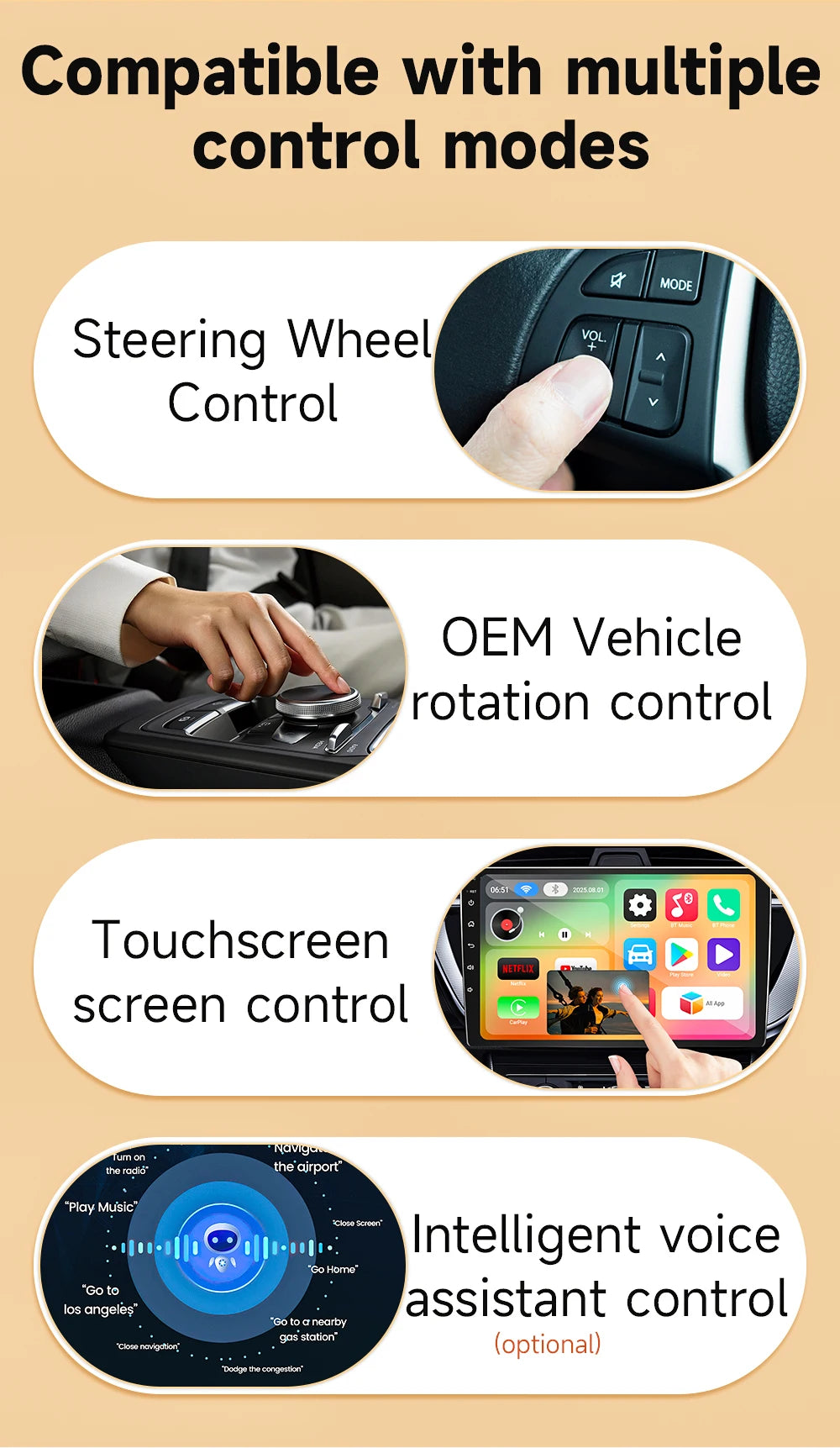 Android 16 For Chevrolet Lova Captiva Gentra Aveo 2006-2012 Touch Screen Android Auto Mirror Link Stereo Head Unit Car Radio RDS