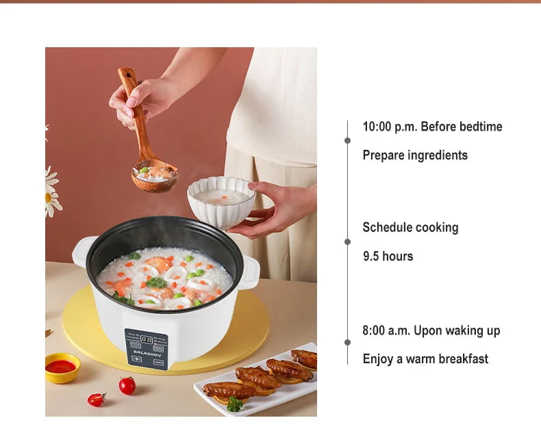 220V Household Multi Cookers 3.5L Electric Cooker Non-stick Cooking pot Hot Pot Smart Rice cooker Cooking Appliances