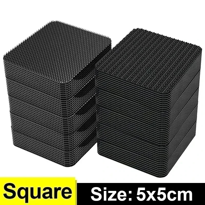 Carpet Fixing Stickers Adhesive Car Floor Mats Fixed Patches Home Sheets Anti Skid Grip Tape Sticker of Holes & Screws Adhesive