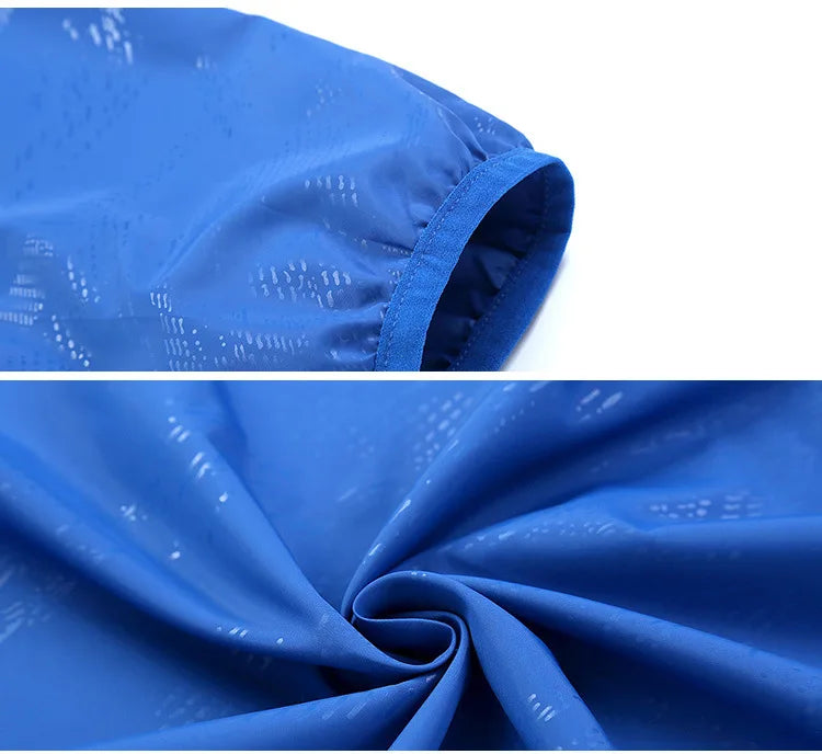 Men Women Hiking Jacket Waterproof Quick Dry Camping Hunting Clothes Sun-Protective Outdoor Sports Coat Anti UV Windbreaker