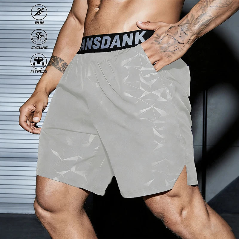 Men Running Shorts Summer Sportswear Male Football Clothing Gym Fitness Tracksuit Jogging Training Shorts Sport Short Pant Men