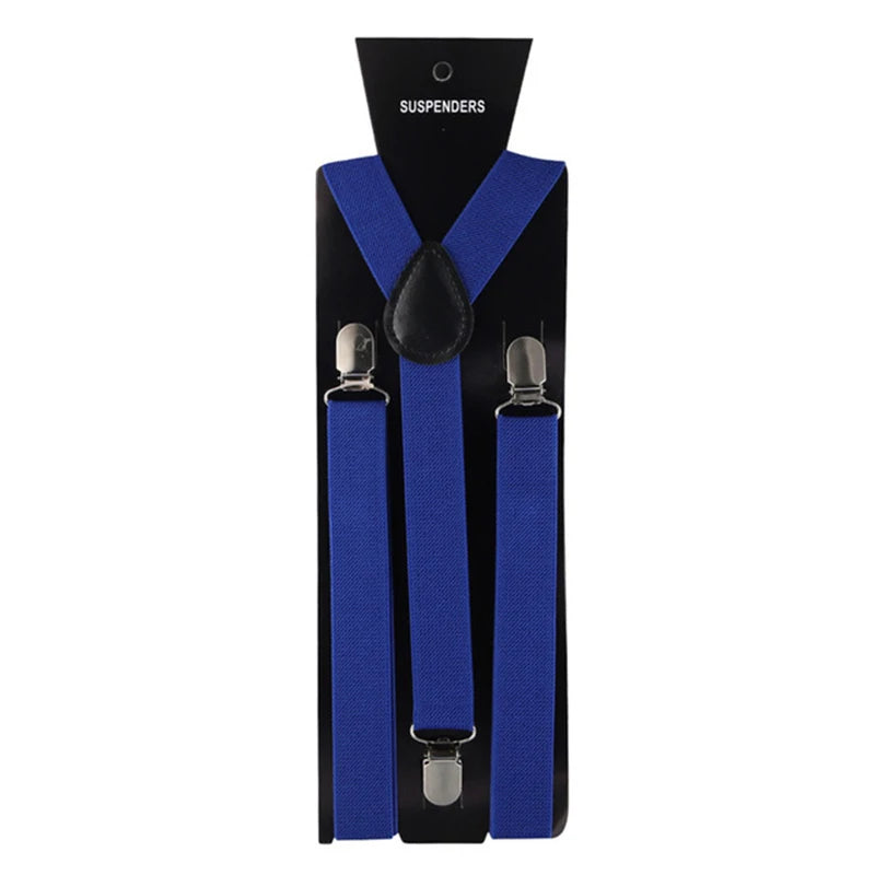 Suspenders For Men Pants Apparel Adult Suspender Man Shirt Dress Women Wedding Party Solid Colors Suit Skirt With Braces Straps