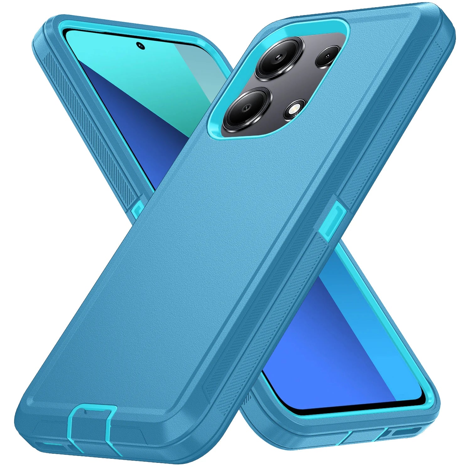 Armor Shockproof Dustproof Case For Xiaomi Poco M6 X6 Pro Redmi Note 12 Anti-Scratch Rugged Protective Cover For Redmi 12 4G