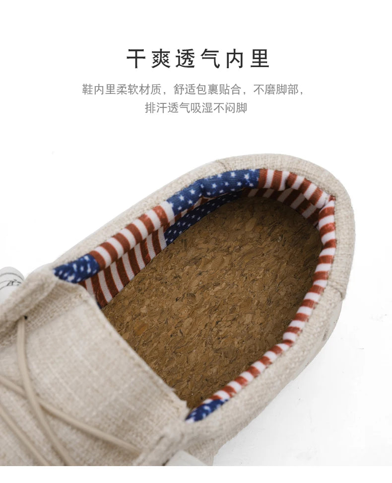 Men's Mesh Loafers Autumn Mens Vulcanized Shoes Breathable Lightweight HikingOutdoor Sports Shoes Zapato Abierto Scarpa Aperta