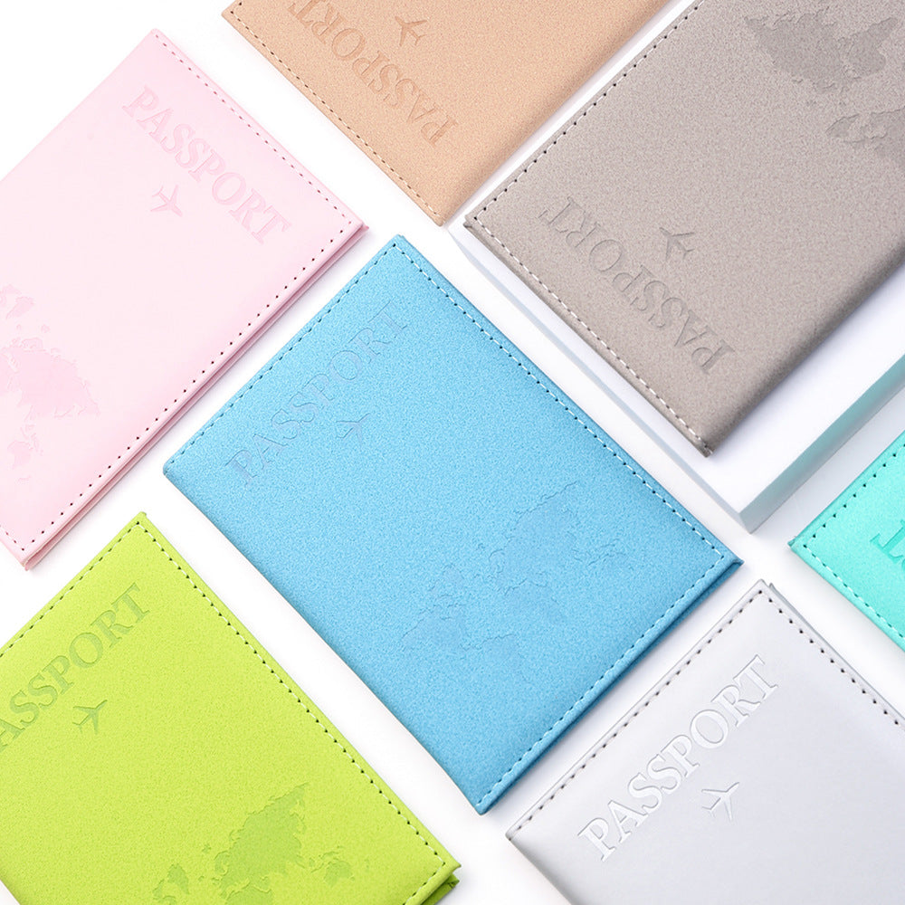 Women Men RFID Vintage Business Passport Covers Holder Multi-Function ID Bank Card PU Leather Wallet Case Travel Accessories