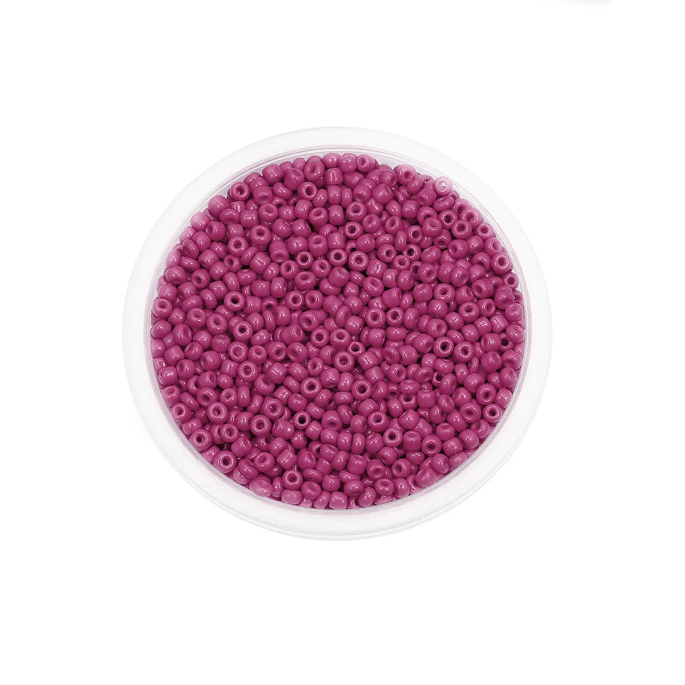 300/600Pcs 3/4mm Charm Glass Beads Czech Seed Beads Small Round Loose Beads for DIY Jewelry Making Earrings Bracelet Wholesale