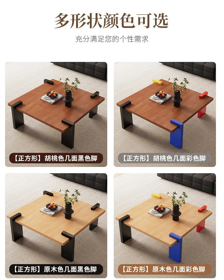 Center Unique Coffee Table Luxury Aesthetic Minimalist Designer Books Coffee Table Service Mesas Bajas Lounge Suite Furniture