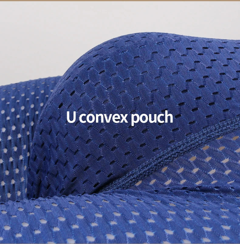 Men's Extra Long Sports Underwear Boxer Running Anti-Wear Legs Large Size Ice Silk Loose 100kg Fat Guy Four Corners