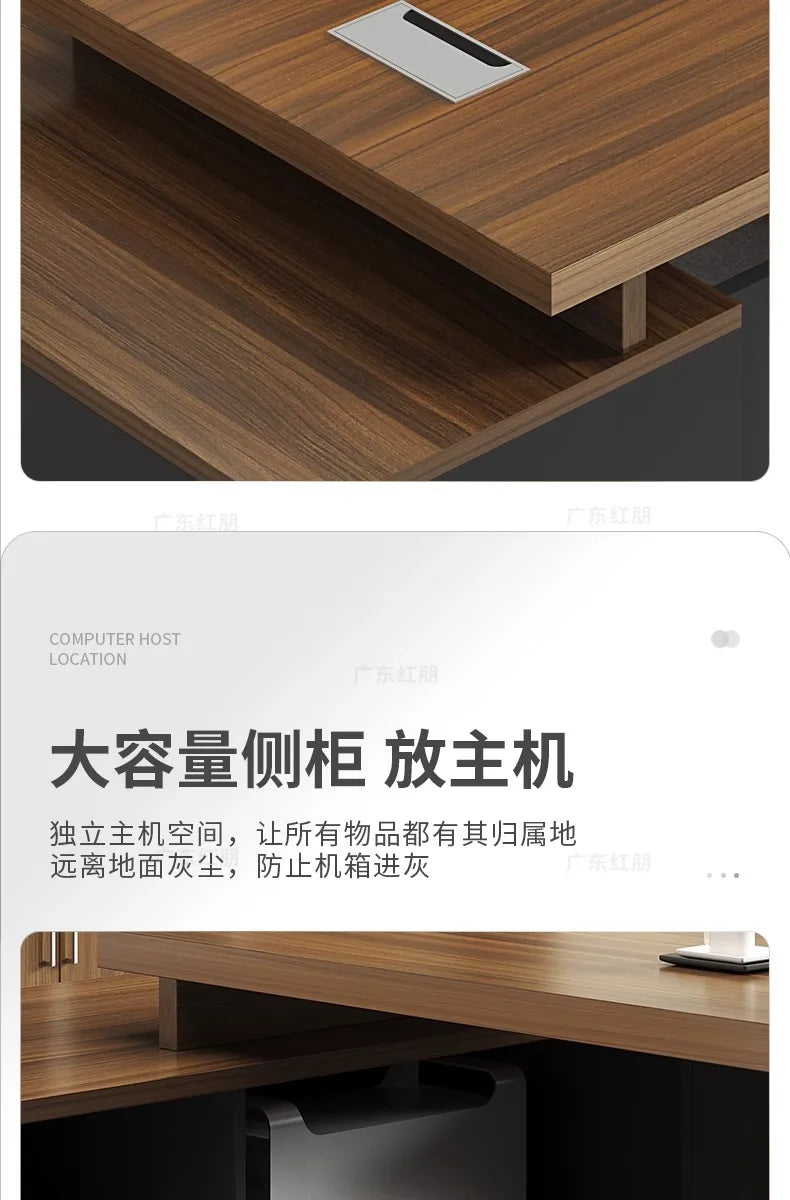 Irregular European Office Desk Lounge Creative Aesthetic Modern Designer Safe Office Desk Shelves Mesa Ordenador Home Furniture