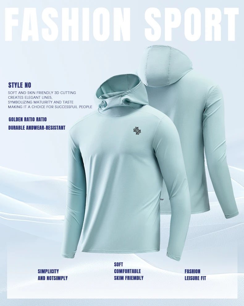SBWL High-quality Men/Women Long-sleeved Outdoor and Indoor Sports and Fitness Breathable Hoodies for Both Tops