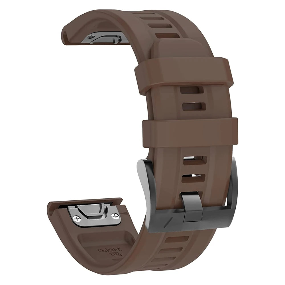 QuickFit 22mm 26mm Strap for Garmin Epix Gen 2 Silicone Band for Garmin Fenix 7 7X 5Plus 6XPro Enduro 2 Bracelet Watchband