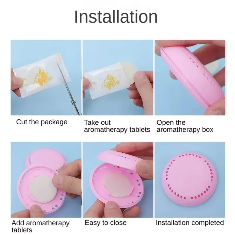 Popular Solid Air Freshener Paste Type Long Lasting Safe Premium Fragrance Deodorizer For Bathroom Bedroom Wardrobe Car Home Use
