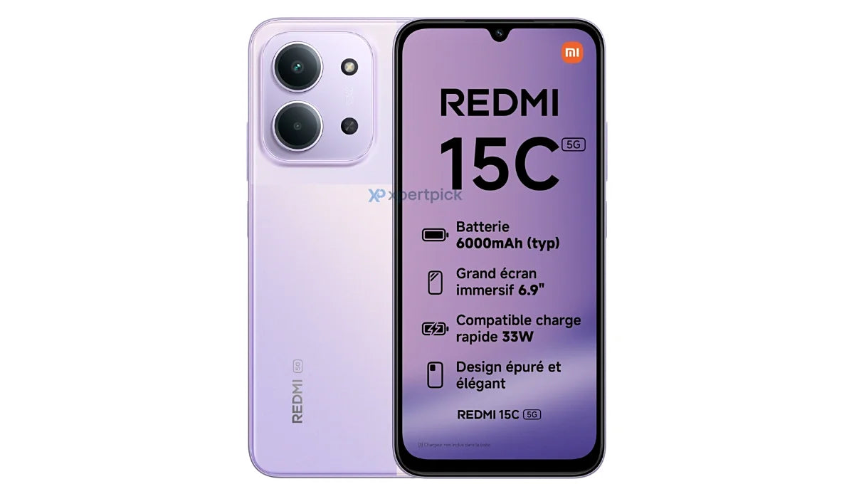 Xiaomi Redmi 15C Smartphone 6.71-Inch HD+ Display 50MP AI Rear Camera 5000mAh Big Battery, Dual SIM Global Version Mobile Phones