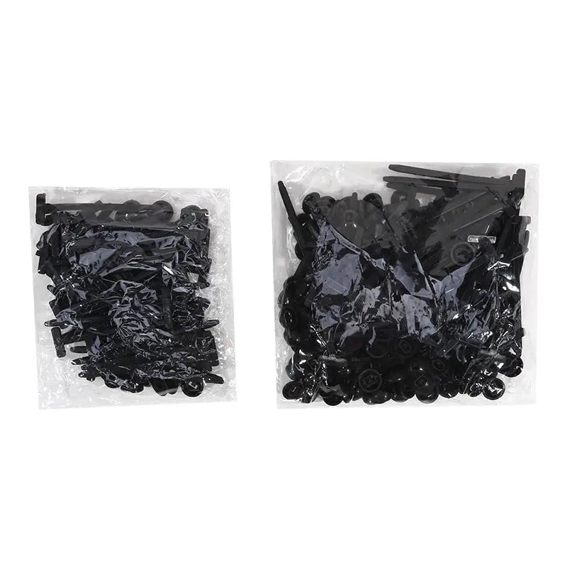 Universal Nylon Cable Tie Buckle Auto Fastener Screw Replacement Clip Car Fender Trunk Engine Guard Panel Wire Management Secure