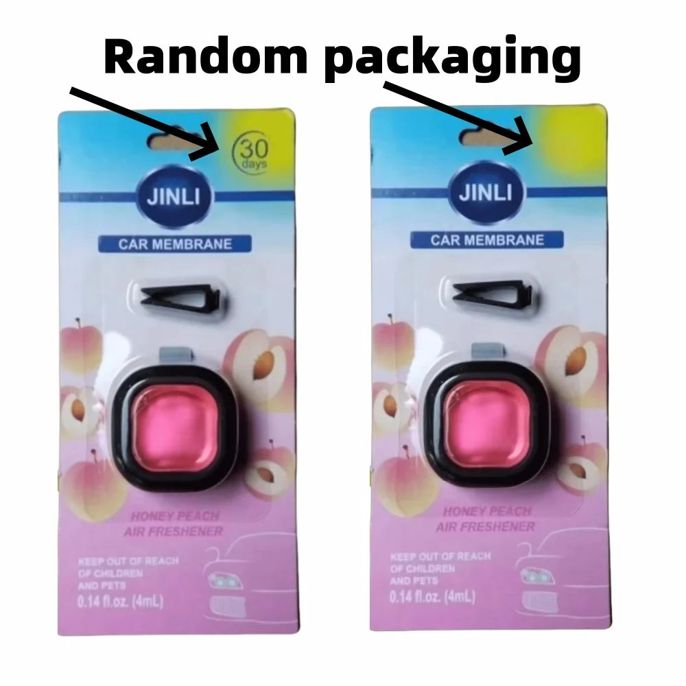 Long-Lasting Car Air Freshener Vent Clip Essential Oil Scented Odor Eliminator 0.14oz Alcohol-Free Fragrance for Fresh Car Smell