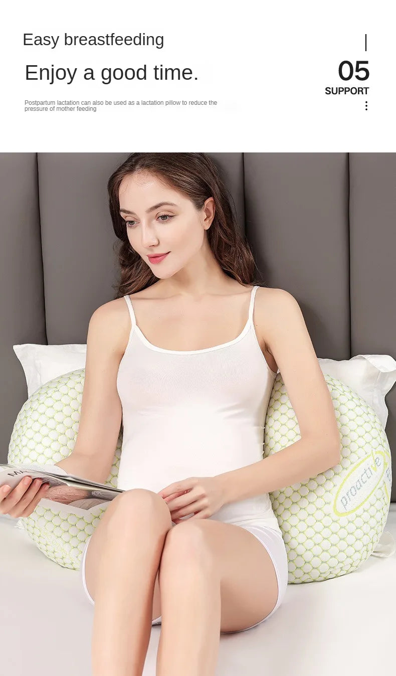 Pregnancy Pillow U-shaped Waist Pillows Maternity Supplies Sleeping Bedding Body Pillow Cushion Nursing Pillow for Pregnant