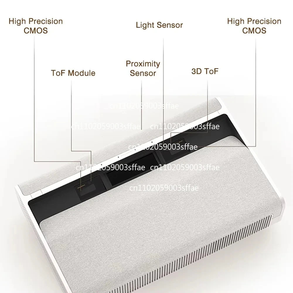 Hot Selling For M1 Projector, M1 Ultra Short Full HD Projector with 0.21:1 Throw Ratio 5000 Lumens 31W Speaker 90% New