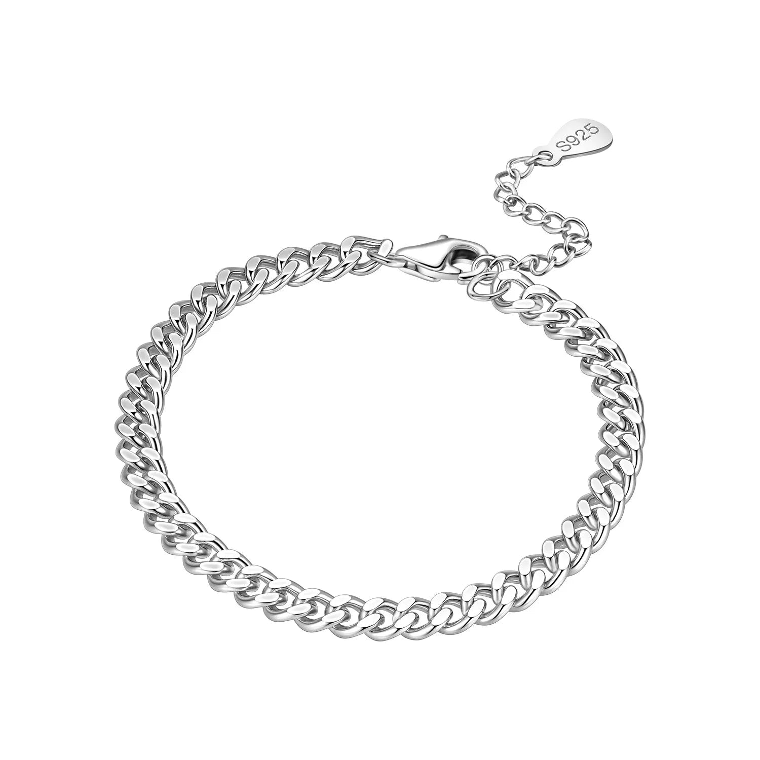 Original 925 Sterling Silver Zirconia Tennis Chain Bracelet for Women Adjustable Gold Color Hot Sale Ideal Birthday Party Gifts