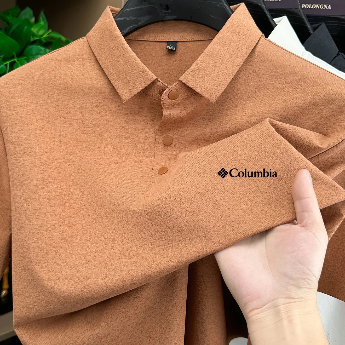 High end brand polo shirt classic letter embroidery men's short sleeved comfortable breathable and casual 2026 summer new Tshirt