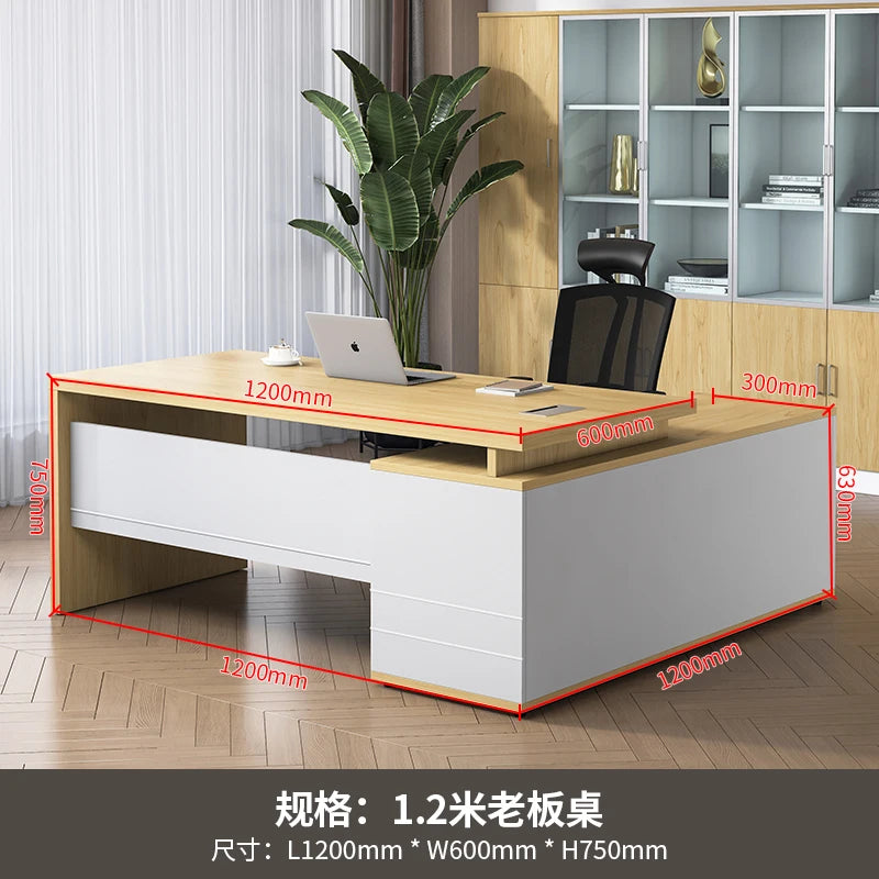 Irregular European Office Desk Lounge Creative Aesthetic Modern Designer Safe Office Desk Shelves Mesa Ordenador Home Furniture
