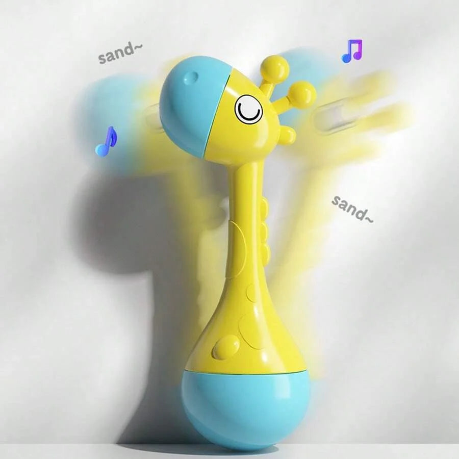 Baby's First Hand Rattle , Baby Educational Toys, Gift For Baby Hand Rattle Plastic, Early Childhood Toys, Soft Sound