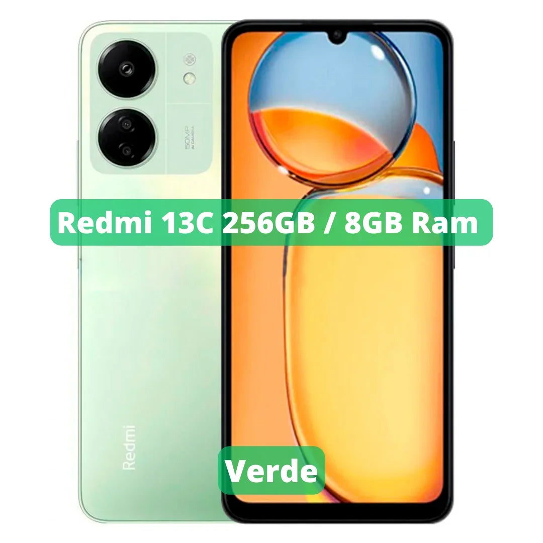 Xiaomi Redmi 13C Versão Global | Smartphone 4G , ROM Global , Câmera 50MP , Carregador  18W Mobile Phones Smartphone
