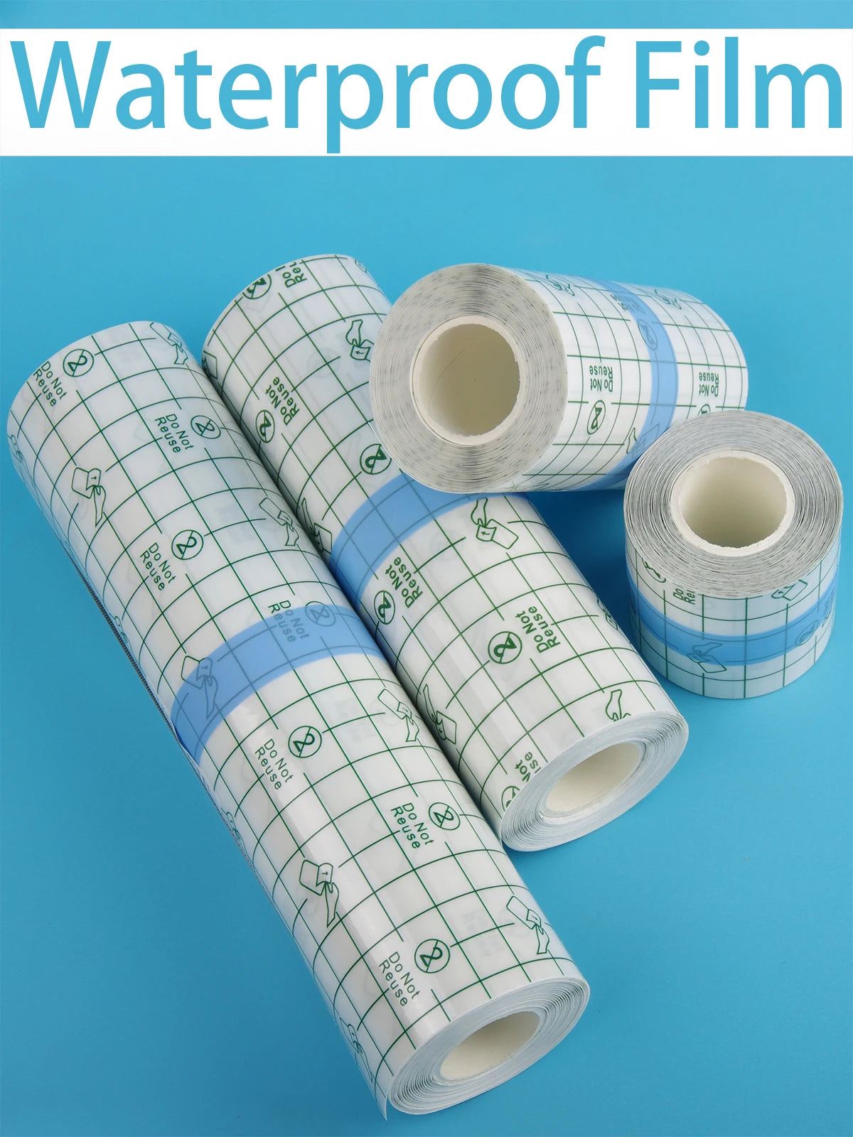 5M Waterproof PU Film for Tattoo Aftercare Protective Skin Healing Bandages Tape Medicinal Wound Dressing Medical Adhesive Tape
