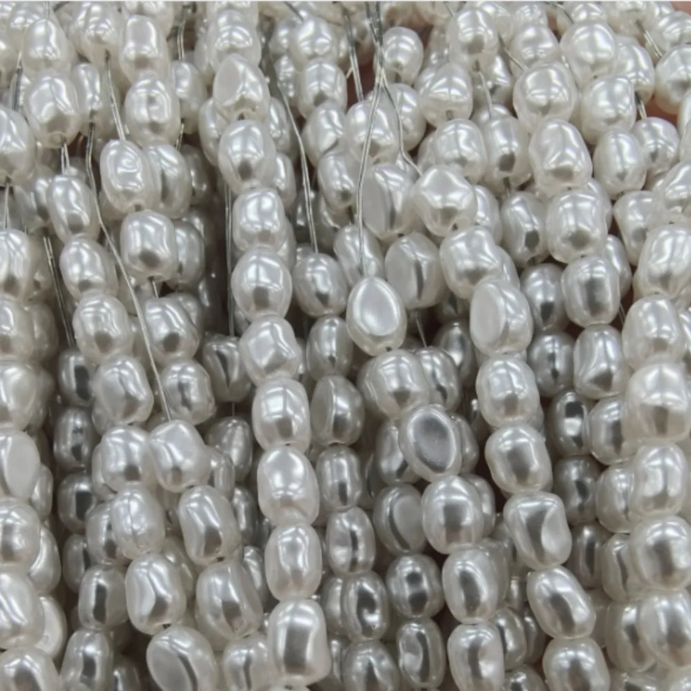 A 4.5-5.5mm Irregular Baroque Natural Freshwater Pearls Semi-Finished Beads for Jewelry Making DIY Necklace Bracelet Accessories
