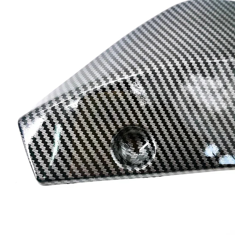Car Front Rear Bumper Strip Lip Spoiler Diffuser Splitter Scratch Protector Carbon Fiber Winglets Side Skirt Extension Universal