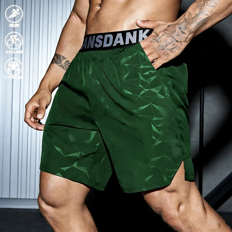 Men Running Shorts Summer Sportswear Male Football Clothing Gym Fitness Tracksuit Jogging Training Shorts Sport Short Pant Men