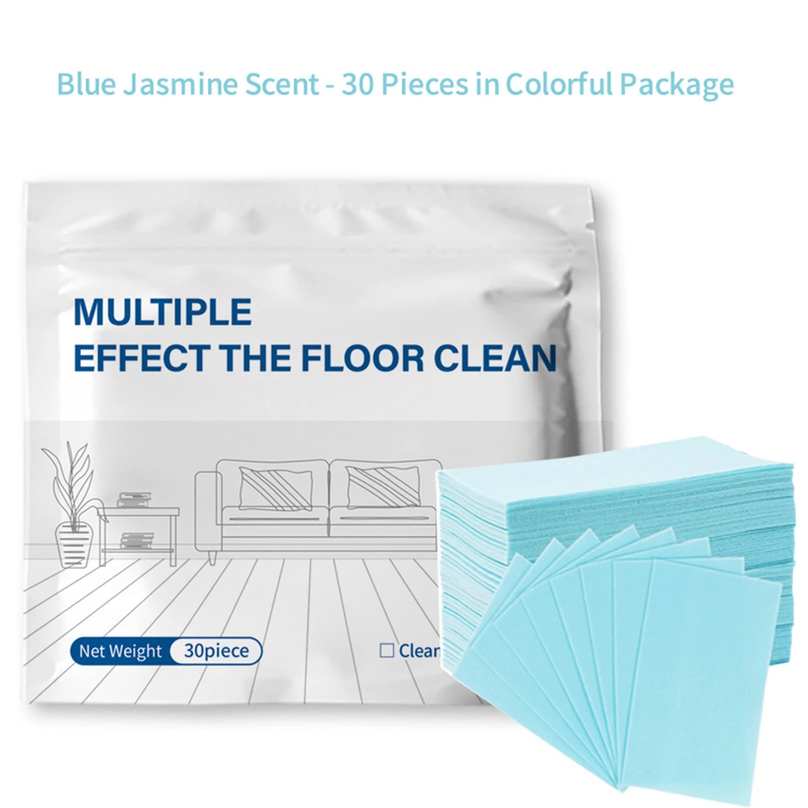 Floor Cleaner Cleaning Sheets Stain Removal Brightening and Fragrance-retaining Floor Cleaning Supplies