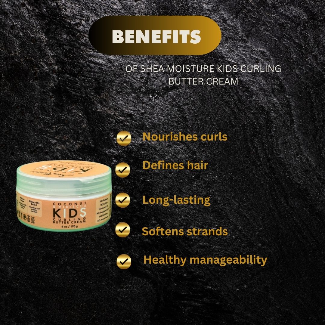 Shea Moisture Kids Curling Butter Cream 170G - Premium Beauty Product