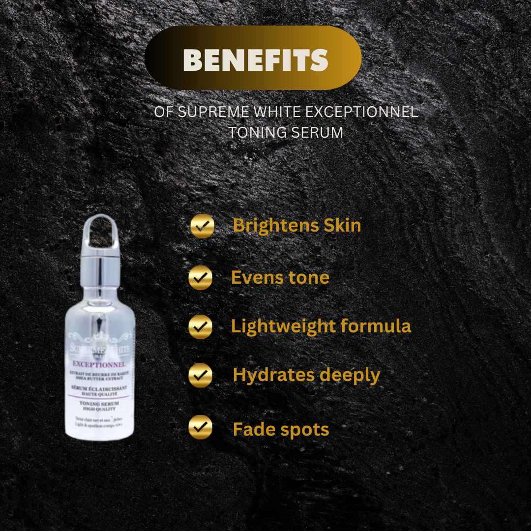 Supreme White Exceptionnel Toning Serum 50Ml - Premium Beauty Product