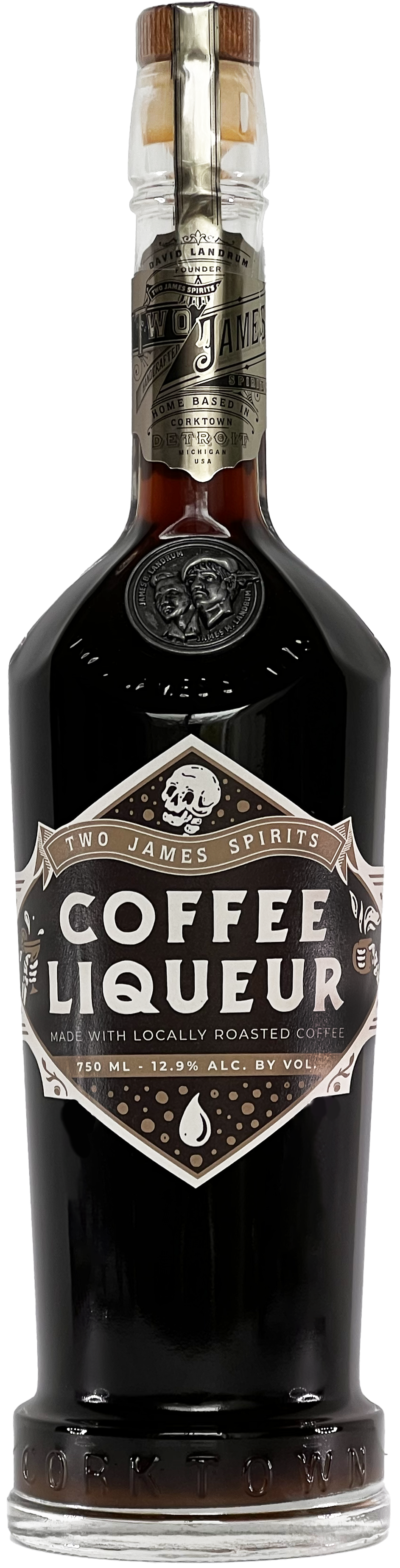 Two James Spirits Coffee Liqueur, Michigan, USA (750ml)