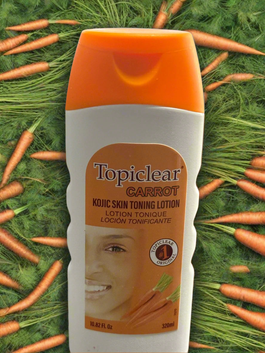 Topiclear Carrot Kojic Skin Toning Lotion 320 Ml 10.82 Fl /  - Premium Beauty Product
