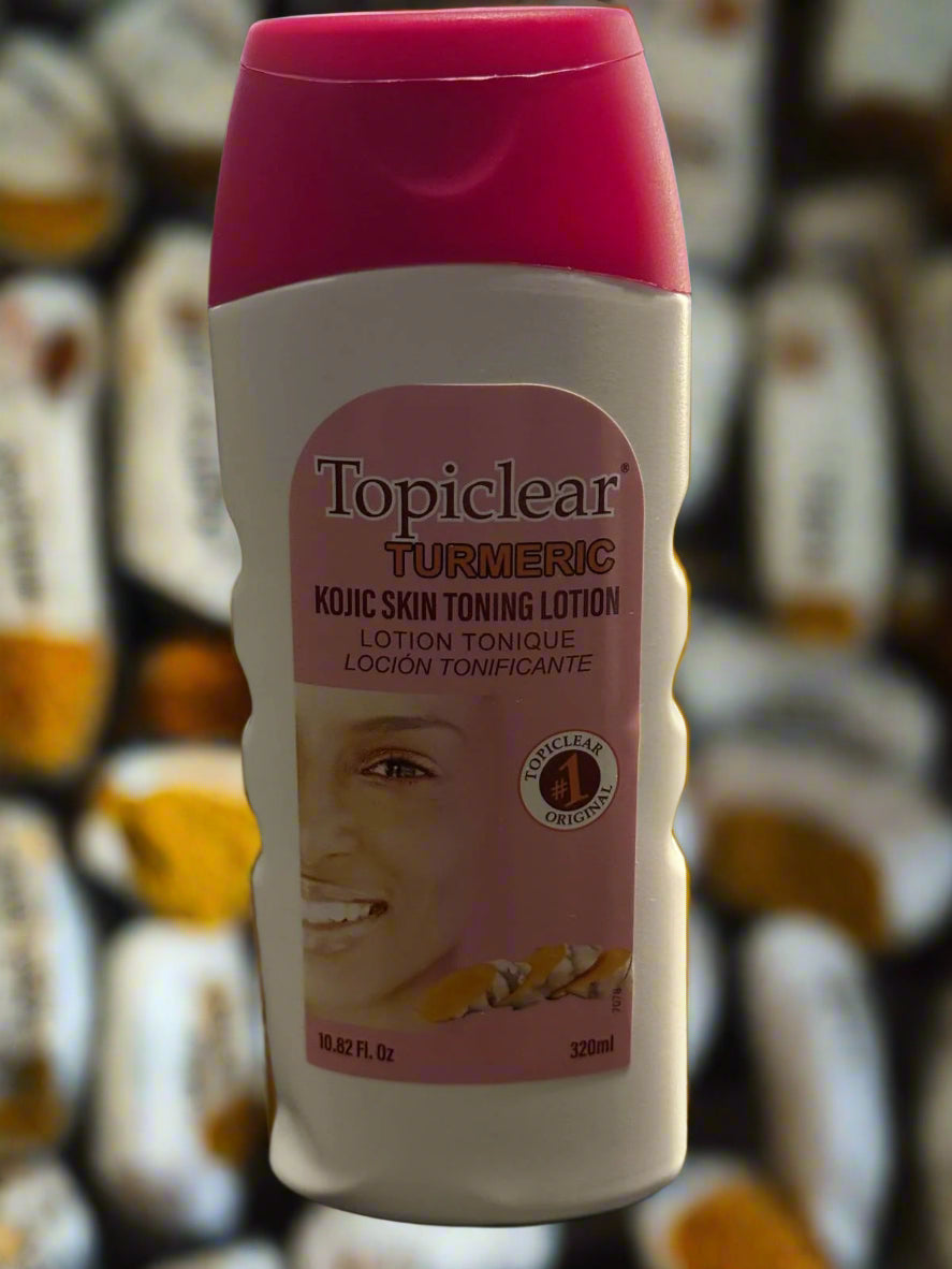 Topiclear Turmeric  Kojic Skin Toning Lotion 320 Ml 10.82 Fl - Premium Beauty Product