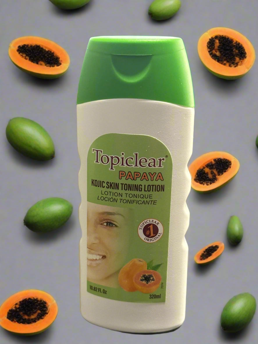 Topiclear Papaya Kojic Skin Toning Lotion 320 Ml 10.82 Fl /  - Premium Beauty Product