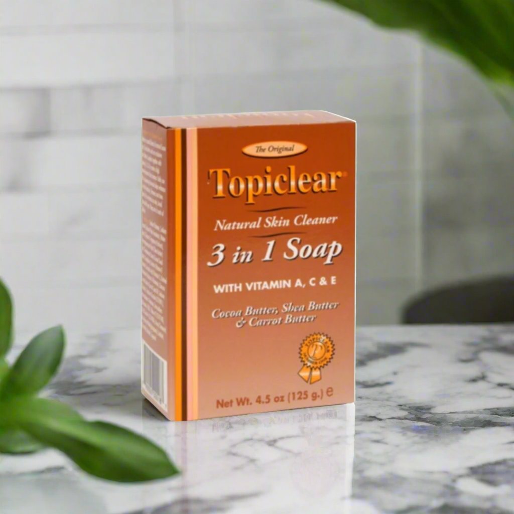 Topiclear Natural Skin Cleanser 3-in-1 Soap 4.5 oz - Premium Beauty Product