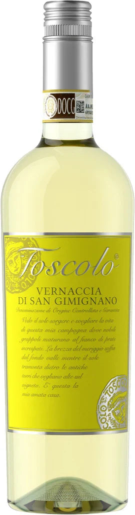 2025 Toscolo Vernaccia di San Gimignano DOCG, Tuscany, Italy (750ml)