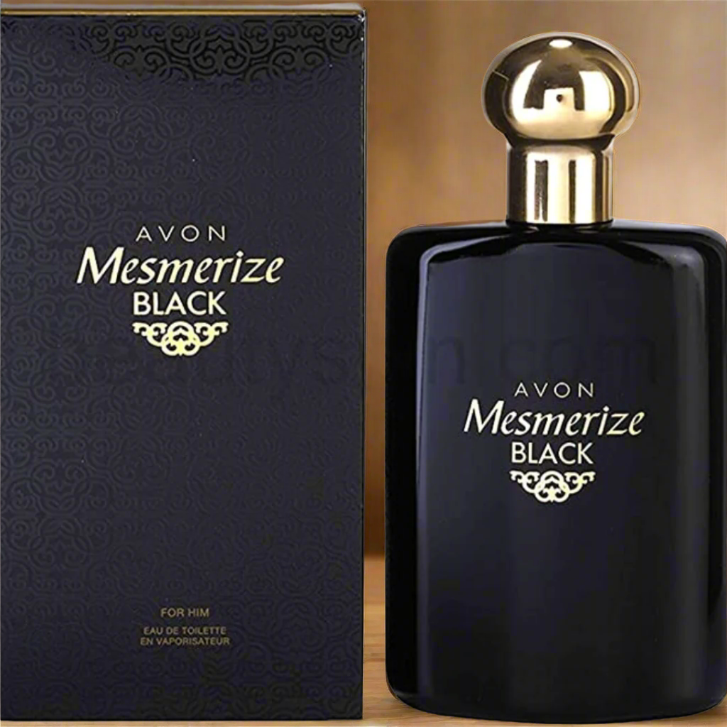 Avon Mesmerize Black Eau de Toilette Cologne Spray 3.4oz - Premium Beauty Product
